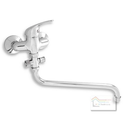 Batéria vaňová 100 mm paneláková Titania Iris chróm